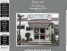 Tablet Screenshot of haus-am-weinberg-hambach.de